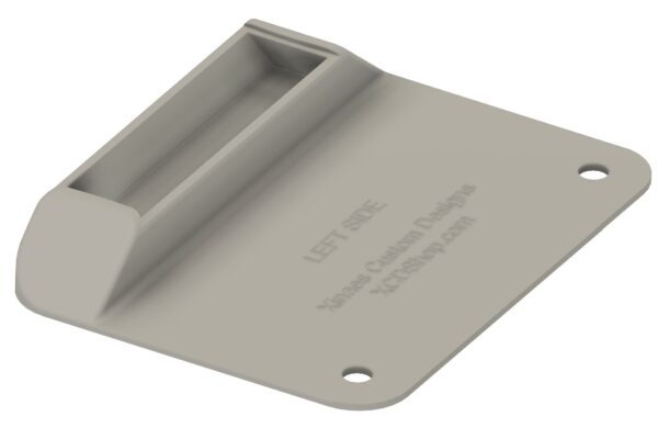 3D model of the license plate tool holder