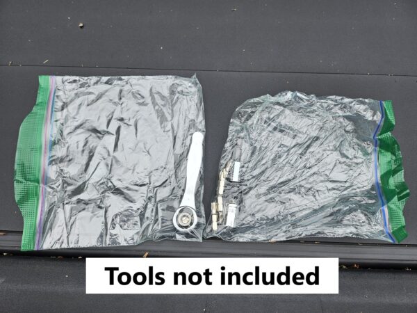 Example tools (not included) that can be separately stored in the LPTHs.
